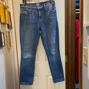 MOTHER Blue Denim Jeans